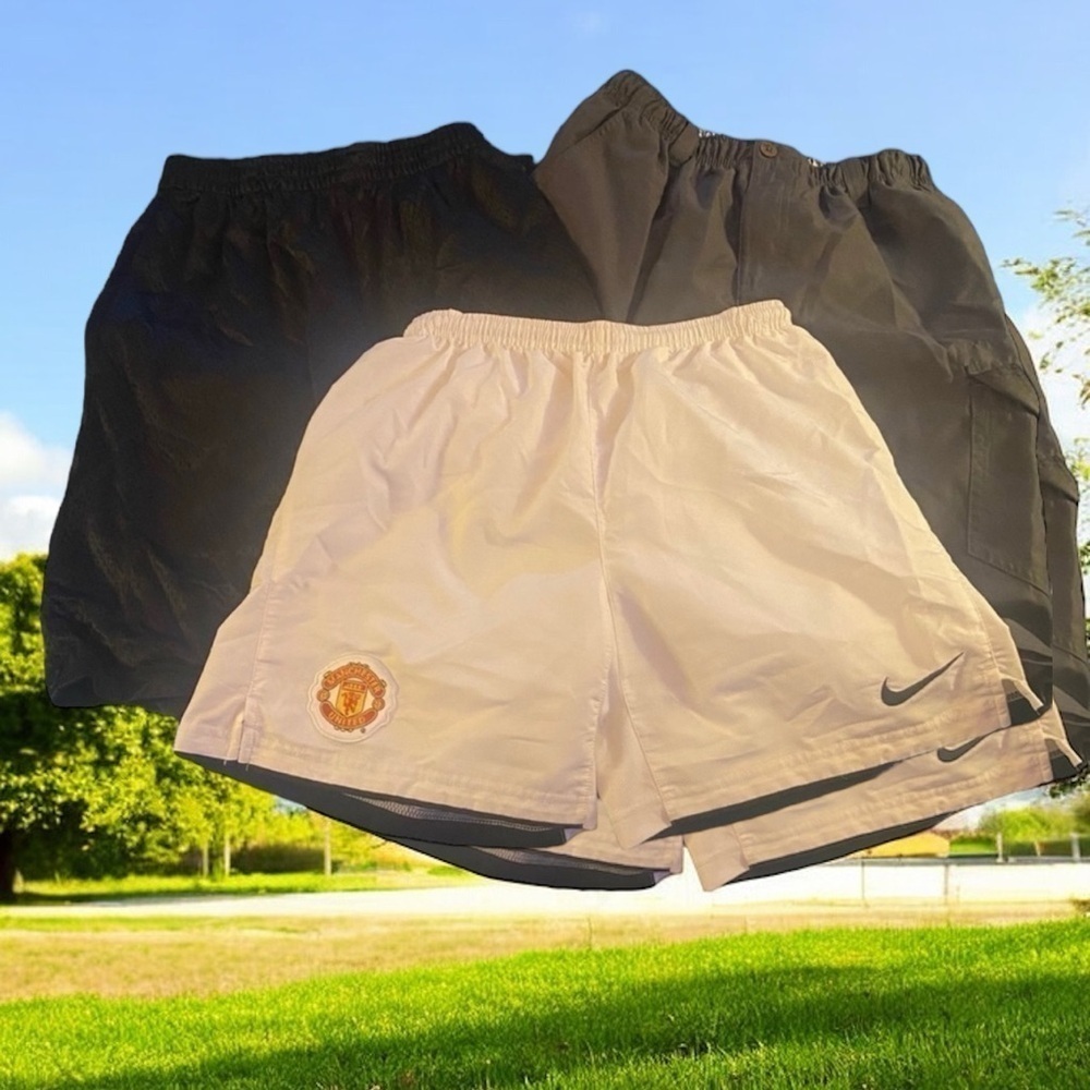Boys shorts Nike , starters & Tony hawk .. set of 3